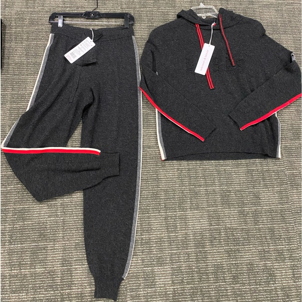 krimson klover merino cashmere sweat suit NWT